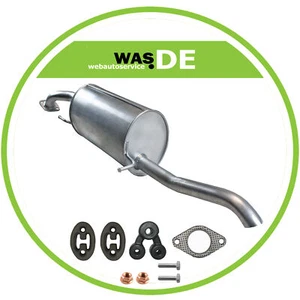 Auspuff Endschalldämpfer Chevrolet Aveo / Kalos 1.2, 1.4 16V Stufenheck - Bild 1 von 4