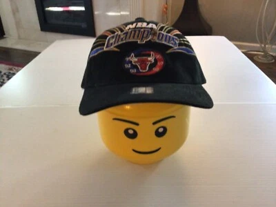 VTG NOS New 1998 Chicago Bulls Championship STARTER Locker Room Hat - Cool - Image 1 of 4