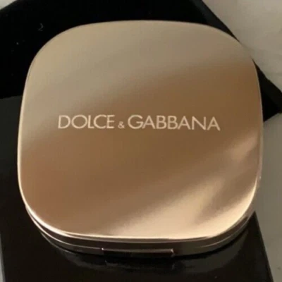 💥NUEVO EN CAJA Dolce & Gabbana Hermoso Espejo de Lupa Dorado 4 Bolso de Mano Coleccionable Foto 1 de 4