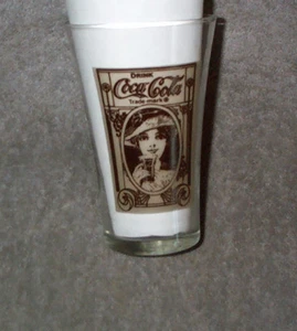 Coca-Cola Carl's Jr. 5 1/2" Glass 40 Years of Good Taste Since 1941 1981 Coke - Picture 1 of 2
