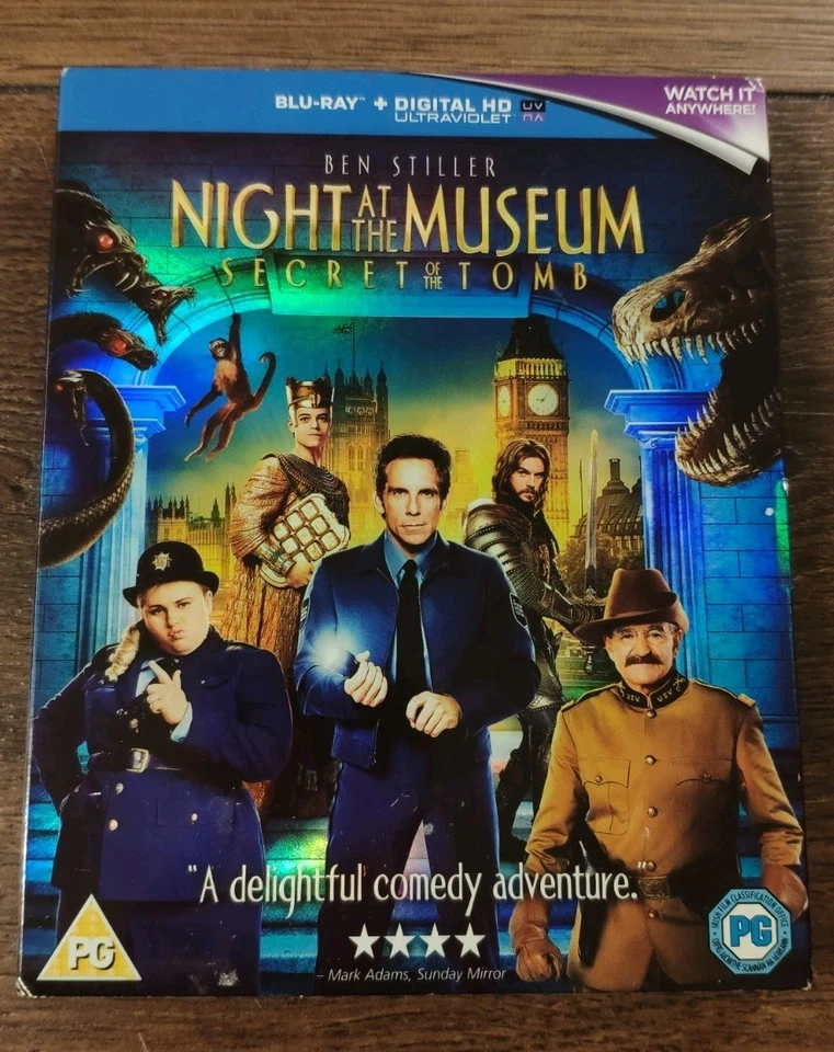 Sale ONLY Slipcover 'Night at the Museum 3 : Secret of the tomb' no blu ray Disc - Image 1 of 3