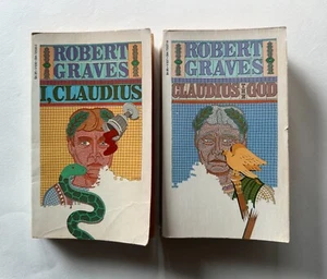 ROBERT GRAVES I, Claudius + Claudius the God | 1977 Mass Market Paperback LOT - Imagen 1 de 14