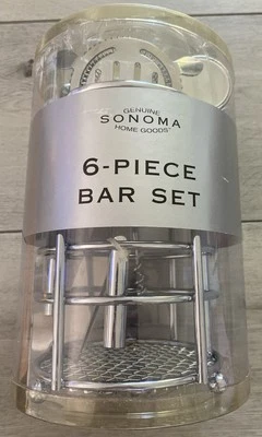 Juego de accesorios de barra de 6 piezas, de Sonoma para el hogar Foto 1 de 3