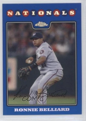 2008 Topps Chrome Blue Refractor Ronnie Belliard #149 - Image 1 of 2
