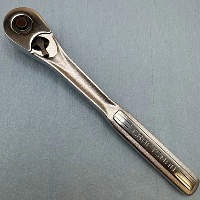 NOS CrFtsman USA VF 44808 3/8” Drive Quick Release Ratchet - Beautiful - Image 1 of 4