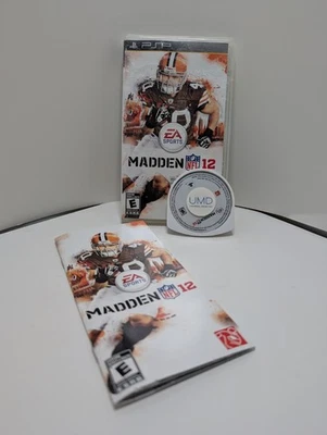 Madden NFL 12 2011 Sony PSP - Complete - Read Description - Image 1 of 4
