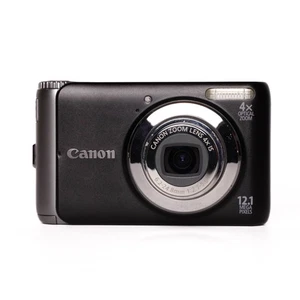 Canon PowerShot A3150 IS 12.1MP Digital Camera - Black - FULLY WORKING - Picture 1 of 9