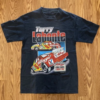 Vintage 1994 NASCAR Terry Lebonte Kelloggs Racing  Shirt SZ Large - Image 1 of 4