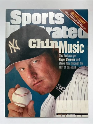 ROGER CLEMENS Sports Illustrated New York Yankees Béisbol Serie Mundial Campeón Foto 1 de 3
