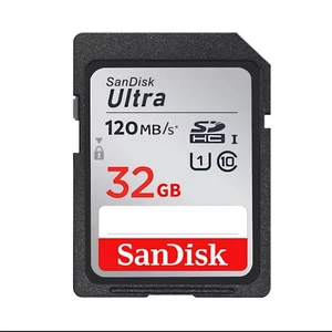 SanDisk Ultra SD Memory Card 32GB SDHC Class 10 For Cameras - Picture 1 of 1
