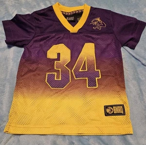 Camiseta de baloncesto de los Angeles Lakers juvenil 6 dorada púrpura de la NBA Shaq 34 auténtica  - Imagen 1 de 9
