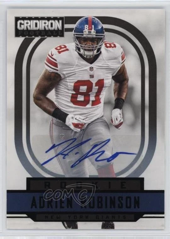 2012 Panini Gridiron O's Signatures /25 Adrien Robinson #202 Rookie Auto RC - Image 1 of 2