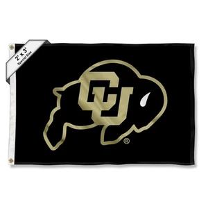 Colorado CU Buffaloes 2'x3' Flag - Picture 1 of 1