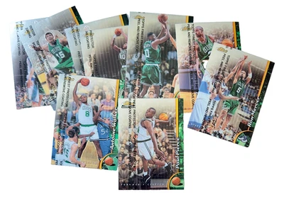 Celtics 1998 Topps Finest Team Set Pierce Rookie, Walker, Mercer NMMT con revestimiento Foto 1 de 4