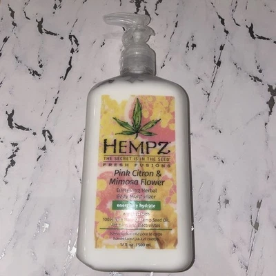 Hempz Pink Citron & Mimosa Flower Herbal Body Moisturizer 17 FL OZ - Image 1 of 4