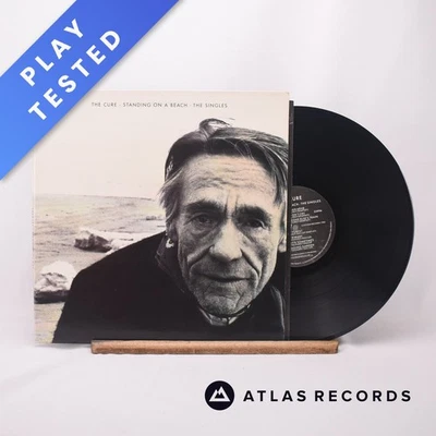 The Cure Standing On A Beach • The Singles Adrenalin LP Vinyl Record - EX/VG+ - Image 1 of 4