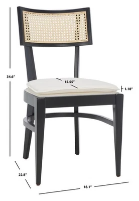 SILLA DE COMEDOR DE CAÑA DE GALWAY Safavieh, precio reducido 2172771137 DCH1007B Foto 1 de 4