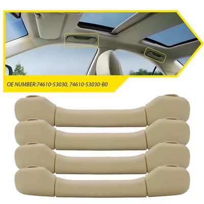 Para Lexus 2006-2012 ES350 Lexus RX350 2008-2015 beige techo agarre tirador 4 piezas mango Foto 1 de 4