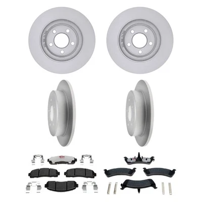 For Ford Explorer Sport 01 Element3 Plain Front & Rear Brake Kit w Hybrid Pads Foto 1 de 4