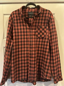 RIPCURL SURF Men’s Button Down L/S Checkered Shirt SZ L, SoCal style! - Picture 1 of 5