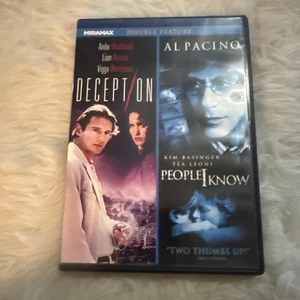 Deception / People I Know (DVD, 2002) - Picture 1 of 4
