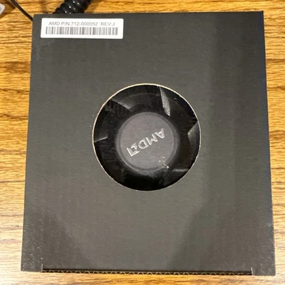 "Nuevo" Original AMD Wraith Stealth Socket AM4 Stock CPU Enfriador Aluminio Disipador de Calor Foto 1 de 2