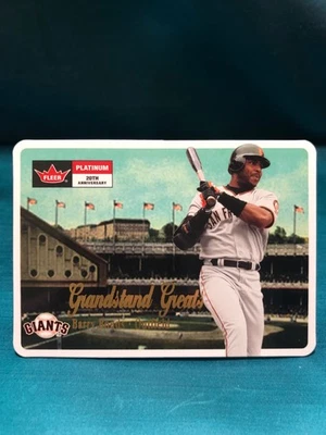 Fleer Platinum Grandstand Greats #12 2001 Barry Bonds San Francisco Giants Foto 1 de 2