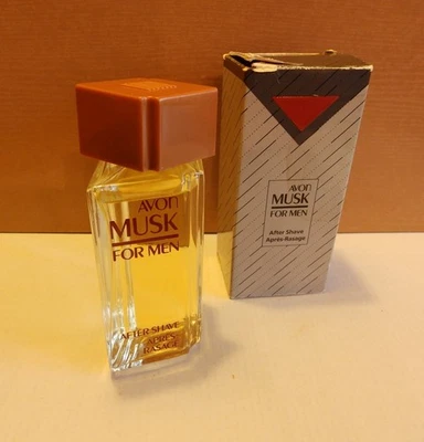 AVON    Musk for men    After Shave     100 ml    NEU     OVP    alte Version - Bild 1 von 2