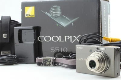 READ [Near MINT]  Nikon COOLPIX S510 Silver 8.1 MP Digital Camera From JAPAN - Image 1 of 4
