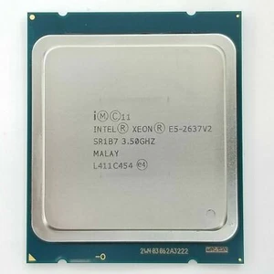 Intel Xeon E5-2637 V2 3.50GHz 4-Core 15MB SR1B7 LGA-2011 130W CPU Processor - Picture 1 of 3