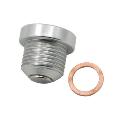 Silver Engine Oil Drain Plug For Porsche 911 Boxster  S 4S 1997 - 2009 - Изображение 1 из 4