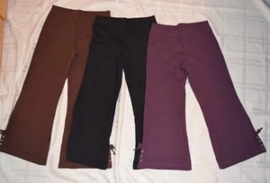 Gymboree PRIMROSE Knit Pants Brown Black or Purple 5 6 Choice NWT  - Picture 1 of 5