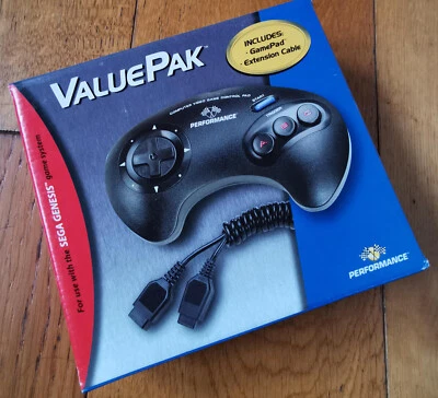 Gamepad sega genesis megadrive + rallonge - Photo 1/2