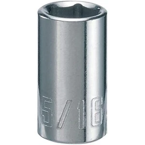 CRAFTSMAN Shallow Socket, SAE, 1/4-Inch Drive, 5/16-Inch, 6-Point (CMMT43495) - Picture 1 of 1