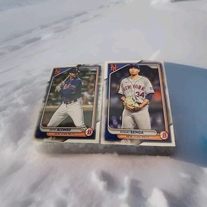 2) Bowman Pete Alonso/Kodai Senga New York Mets 2024  - Imagen 1 de 2
