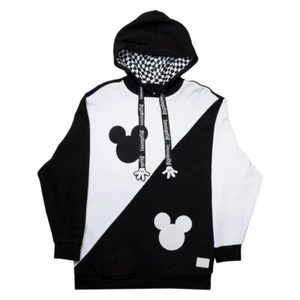 Loungefly Disney Mickey Yin Yang Y2K Unisex Hoodie M-Medium - Picture 1 of 5
