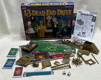 13 DEAD END DRIVE : Ideal Murder Mystery Mansion Game - In Vgc (FREE UK P&P) - Image 1 of 4