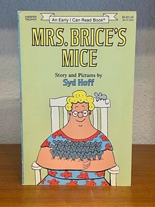 Vtg. 1991 An Early I Can Read Book "Mrs. Brice's Mice" 1st Harper Trophy Edition - Picture 1 of 3