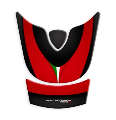AZ GRAPHISHOP PARASERBATOIO TANK PAD DUCATI MULTISTRADA 1260 S 2018 GP-535(M) (Red)