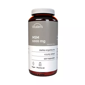 Vitaler's MSM (azufre orgánico) 1000 mg, 120 cápsulas - Imagen 1 de 6