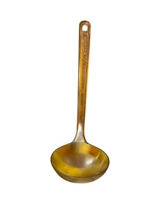 Vintage Ultratemp Utensils Robinson Co Soup Ladle Amber - Picture 1 of 3