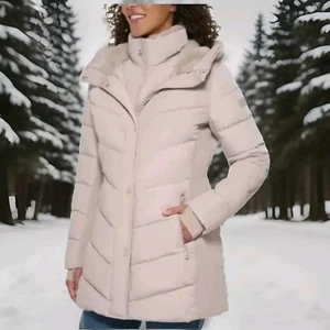 NEW $190 Andrew Marc Ladies Walker Long Winter Puffer Jacket Women XL X-LARGE - Picture 1 of 10