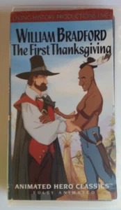 William BRADFORD The First THANKSGIVING Living History Fully Animated VHS 1992  - Bild 1 von 2