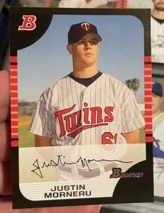 2005 Bowman Baseball Justin Morneau #20 Minnesota Twins 🇨🇦  - Picture 1 of 2