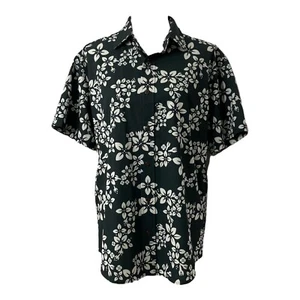 Herren Large Button Down Hemd Western Aloha Mehrfarbig Kurzarm - Bild 1 von 9