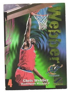 1997-98 SkyBox Z-Force NBA Basketball Washington Bullets Chris Webber - Bild 1 von 2