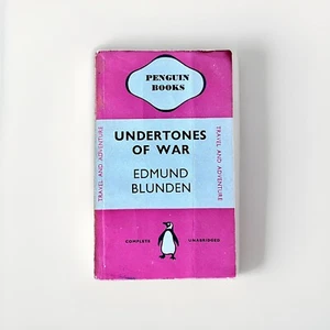 Edmund Blunden, Undertones of War, Pinguin Reisebücher 1. So/5. (1940) - Bild 1 von 6
