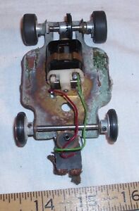 PARMA STOMP WOMP BRASS CHASSIS SLOT CAR 1990s 1/32 SCALE