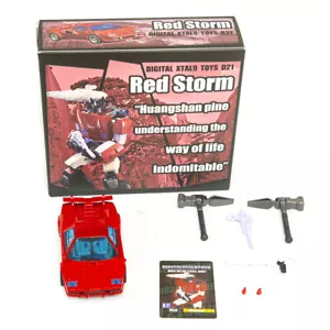 DX9 toys D21 Sideswipe Red Storm Alert Lamborghini G1 MP Action Figure toy - Picture 1 of 11