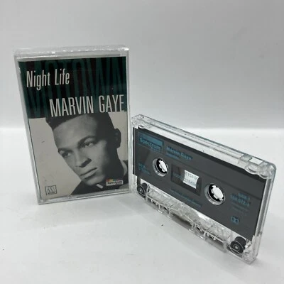 MARVIN GAYE ~ NIGHT LIFE ~ 1993 SOUL COMPILATION CASSETTE TAPE - Image 1 of 4